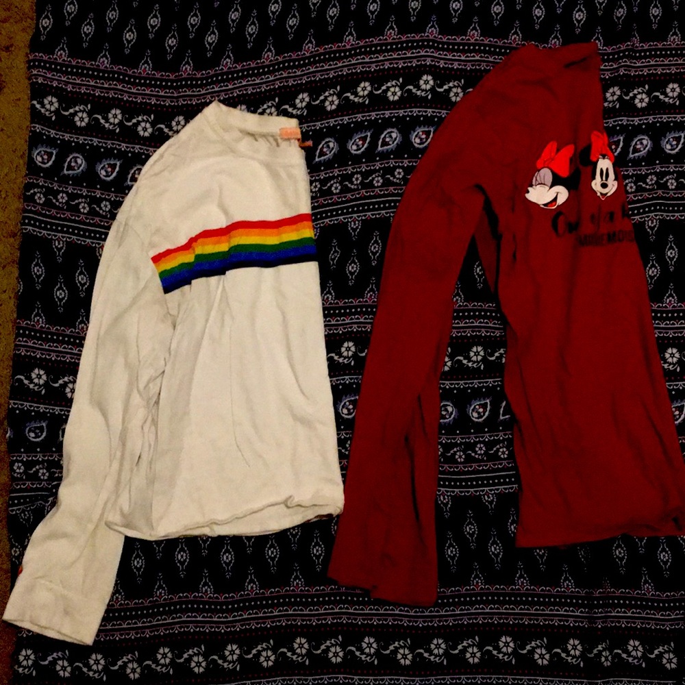 2 long sleeve shirts